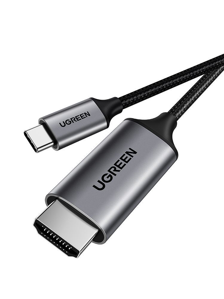 50570 Кабель UGREEN MM142 USB-C - HDMI, цвет: серый, 1.5M  на ugreen.by 
