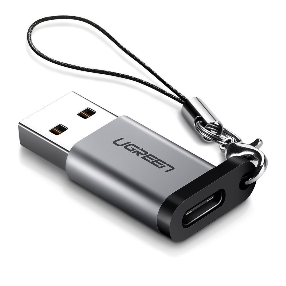 50533 Адаптер UGREEN US276 USB3.0 - Type-C, цвет: серый  на ugreen.by 