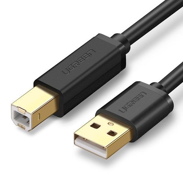 20847 Кабель UGREEN US135 USB-A - USB-B, цвет: черный, 2M  на ugreen.by 