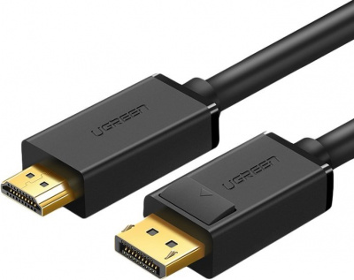 10202 Кабель Ugreen DP101 DisplayPort-HDMI, 2m, Цвет-черный. можно капить на ugreen.by