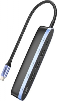 50990 Конвертер UGREEN CM223 Type-C - 3*USB 3.0, HDMI, PD можно капить на ugreen.by