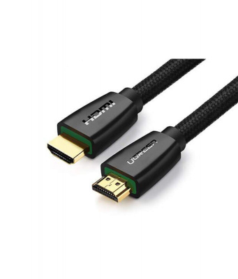 40416 Кабель UGREEN HD118 HDMI v2.0, цвет: черный, 15M можно капить на ugreen.by