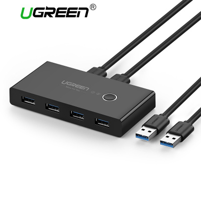 30768 Разветвитель портов с переключателем Ugreen US216 2*USB 3.0 - 4*USB 3.0  на ugreen.by 