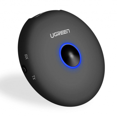 40762 Bluetooth аудио ресивер 3,5 мм UGREEN CM108 Aptx, цвет - черный можно капить на ugreen.by