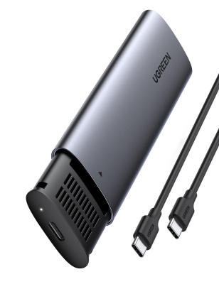 10902 Внешний бокс для SSD M.2 UGREEN CM400, USB TypeC, 10GB можно капить на ugreen.by